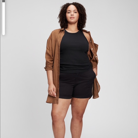 NWT GAP High Rise Girlfriend Shorts with Washwell SIZE 6 - Picture 5 of 5